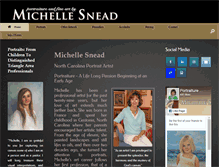 Tablet Screenshot of michellesnead.com